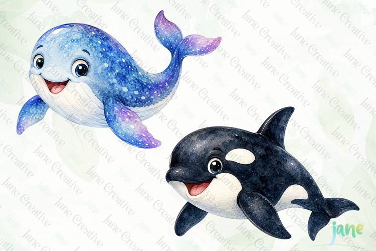 Cute Ocean Animal PNG