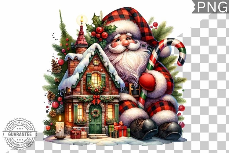 Santa Christmas Clipart Image 5