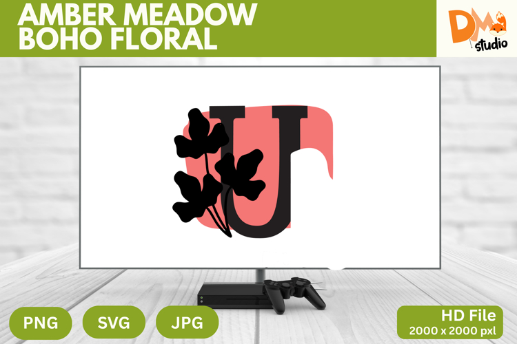 Boho Floral Svg Image 14