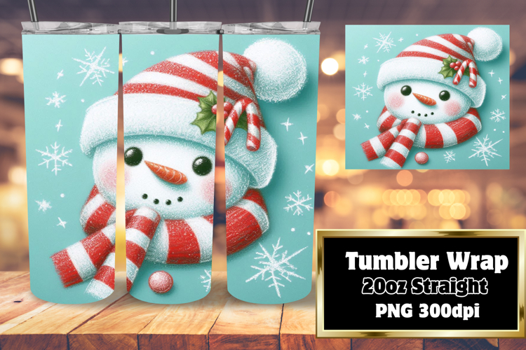 Christmas Tumbler Wrap Image 4