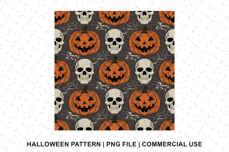 Halloween Seamless Pattern Image 21