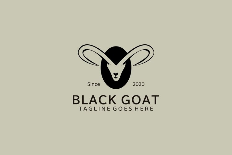 Minimalist Goat Head example image 1