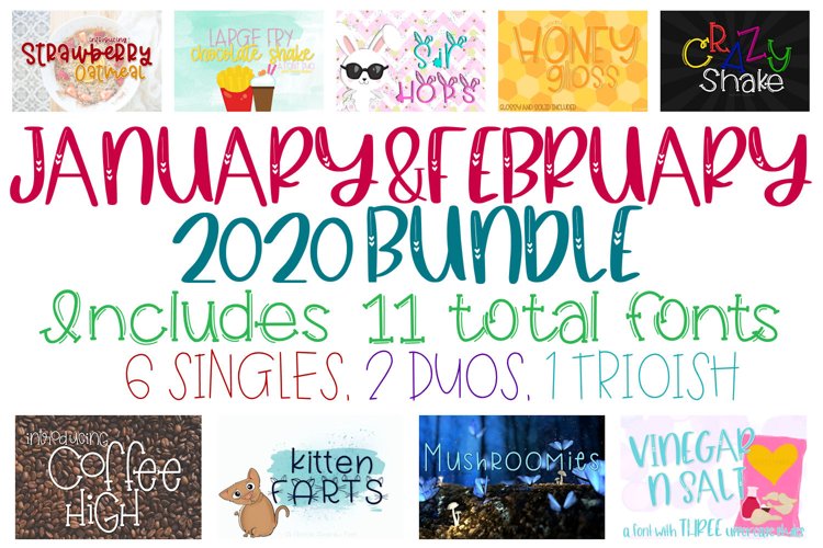 The January February 2020 Bundle example image 1