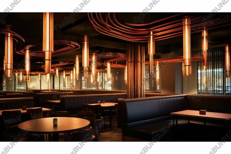 modern tube lighting example image 1