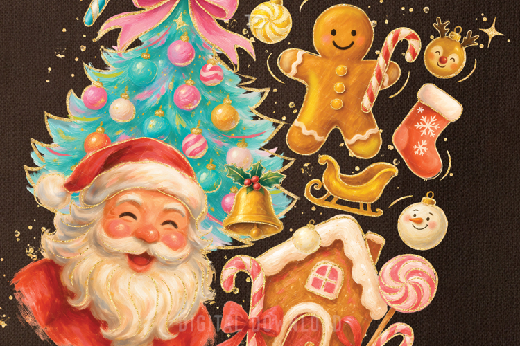 Merry Christmas Graphic Image 17