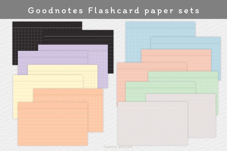 16 Digital Flashcard Papers For Goodnotes Ipad Apps Digital 16 Digital Flashcard Papers For Goodnotes Ipad Apps Digital