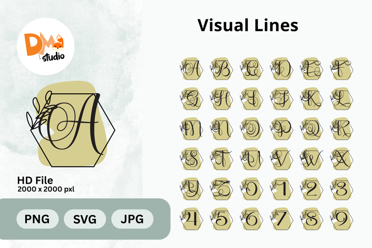Visual Lines Monogram