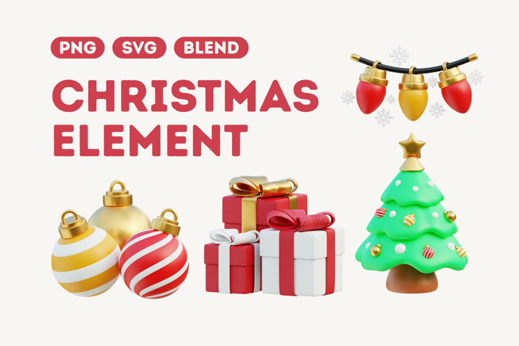 Christmas Ball Ornament Clipart Image 4