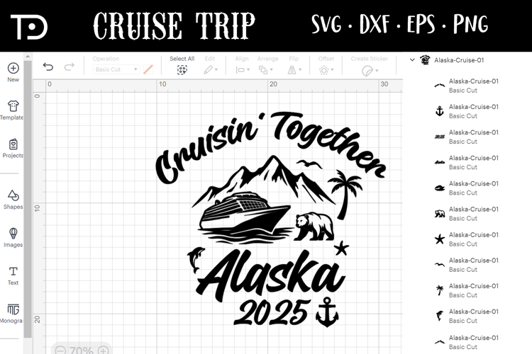 Alaska Cruise Trip SVG, Cruising svg, Cruise Crew