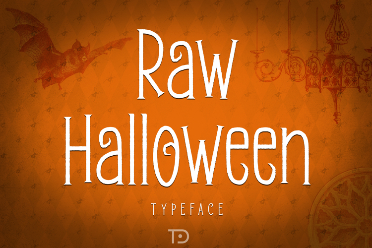 Raw Halloween Font example image 1