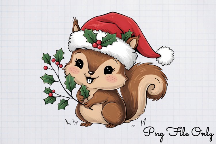 Boho Christmas Clipart Image 5