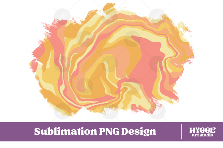 Retro Background Png Fluid Marble Paper Sublimation Splash