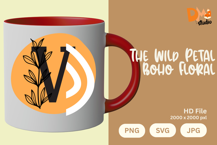 Wild Flower Svg Image 15