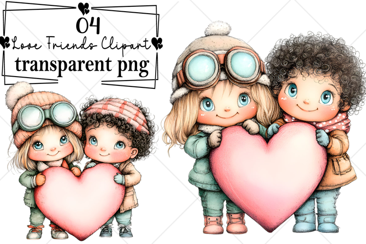 Love Heart Clipart Image 3