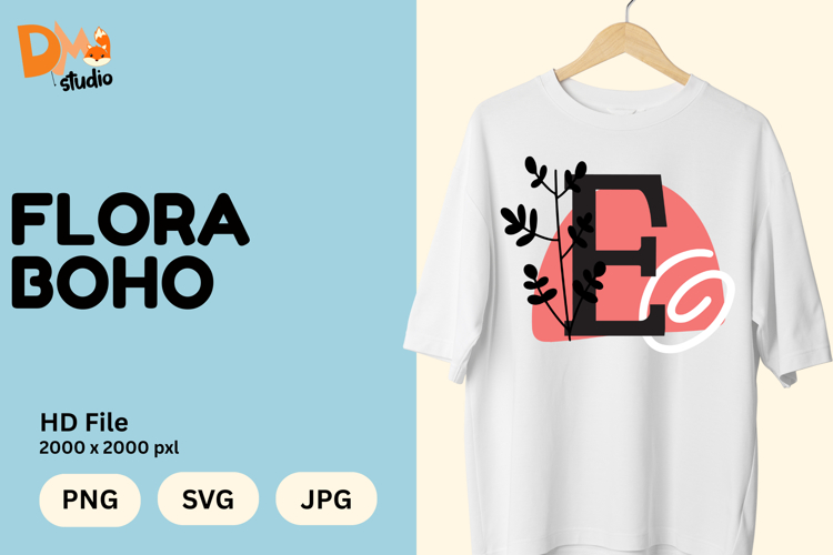 Flora Boho Monogram