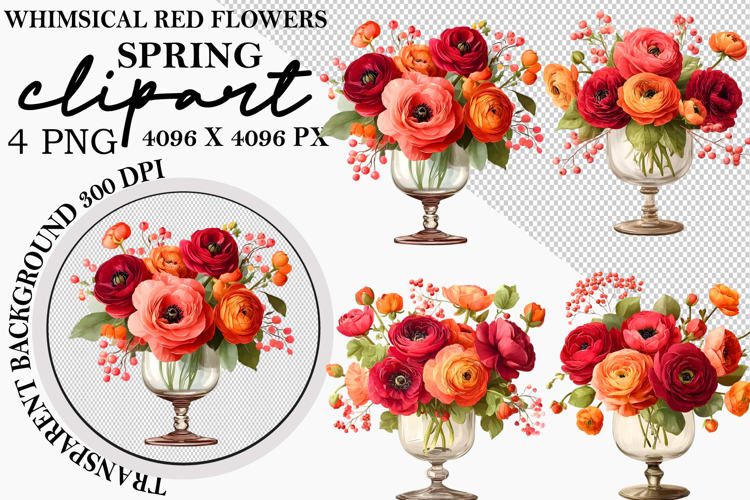 Cute Flowers Clipart Image 15