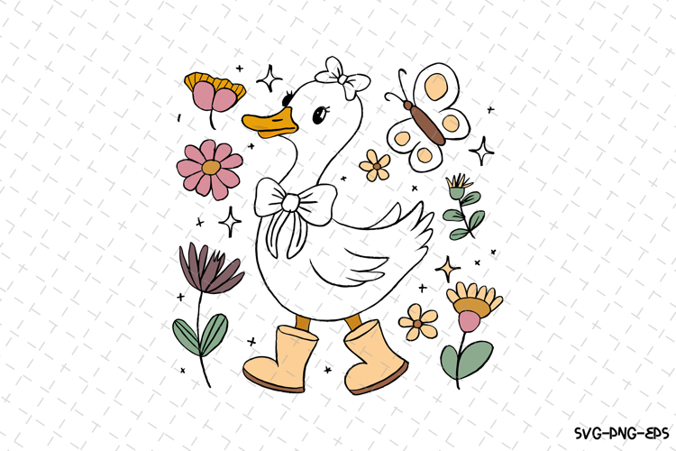 Duck Silhouette Image 24