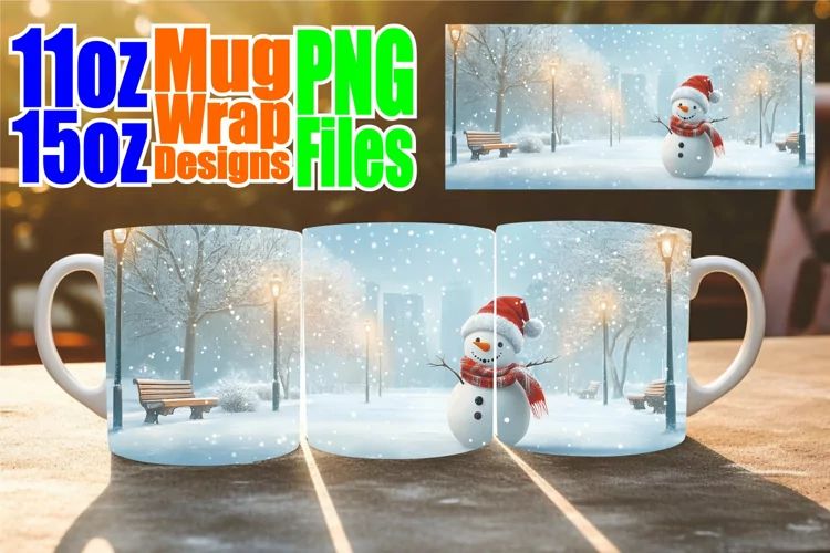 Blissful nights sublimation print wrap, Winter