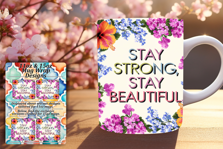 Luxurious 11oz Mug Wrap Png Design , Religious