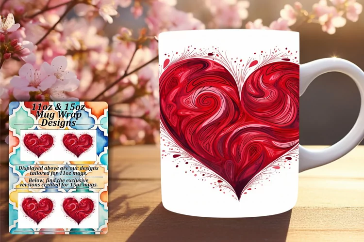 Love-Infused Mug Wrap: Share Your Heart's Warmth