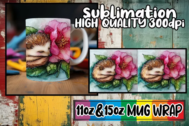 Magical vibes 11oz 15oz sublimation wrap, Animals