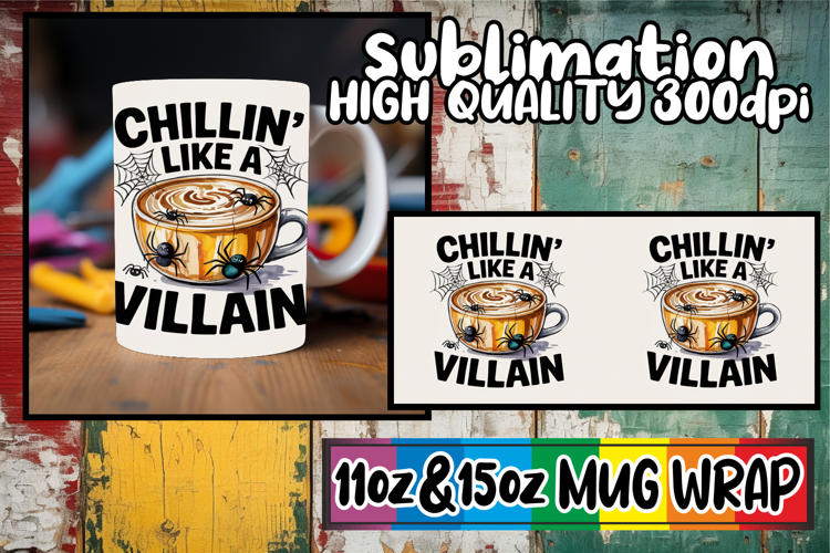 Timeless elegance sublimation print wrap, Halloween