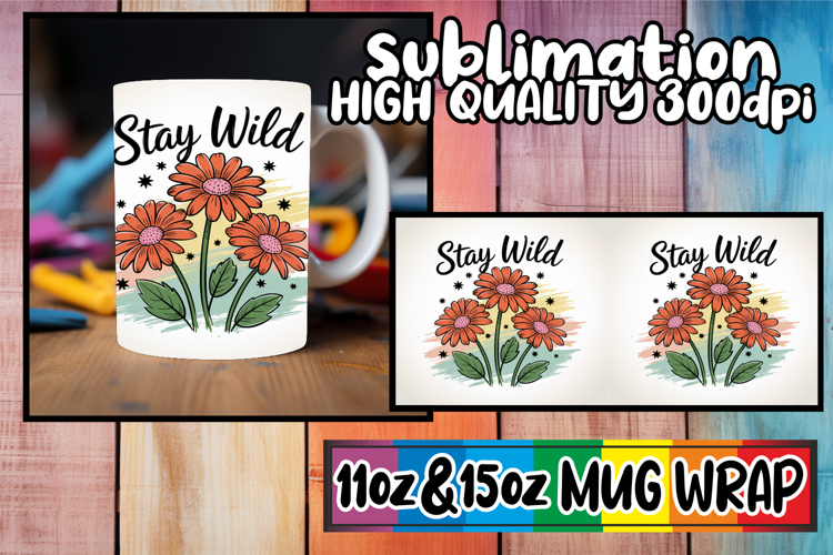 Cozy smiles 11oz 15oz sublimation wrap, Flowers Quote