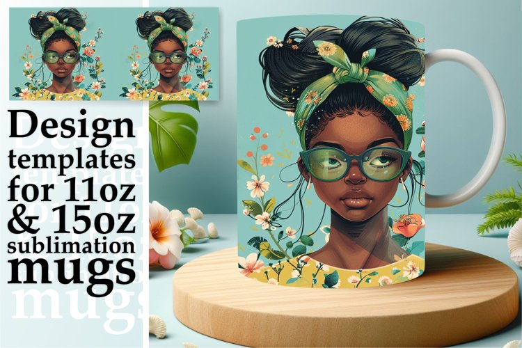 Black Girl Afro Png Image 10