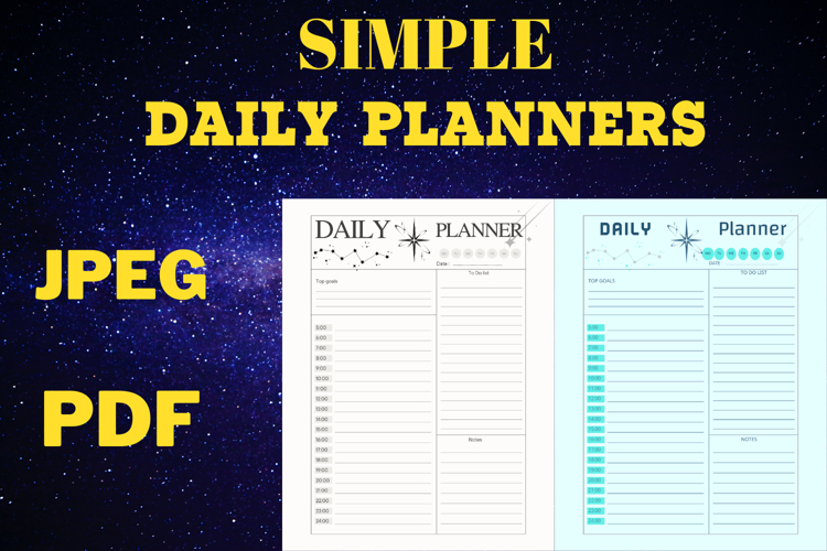 best simplest Daily planner freebie 54,free planners