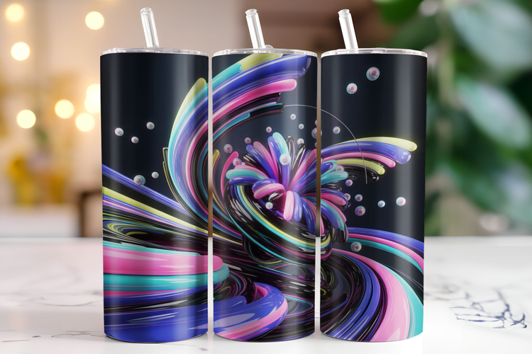 Abstract shape Tumbler Wrap | Sublimation | Tumblers