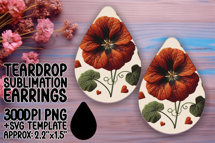 Trendy Teardrop Design for DIY , 3D Flower
