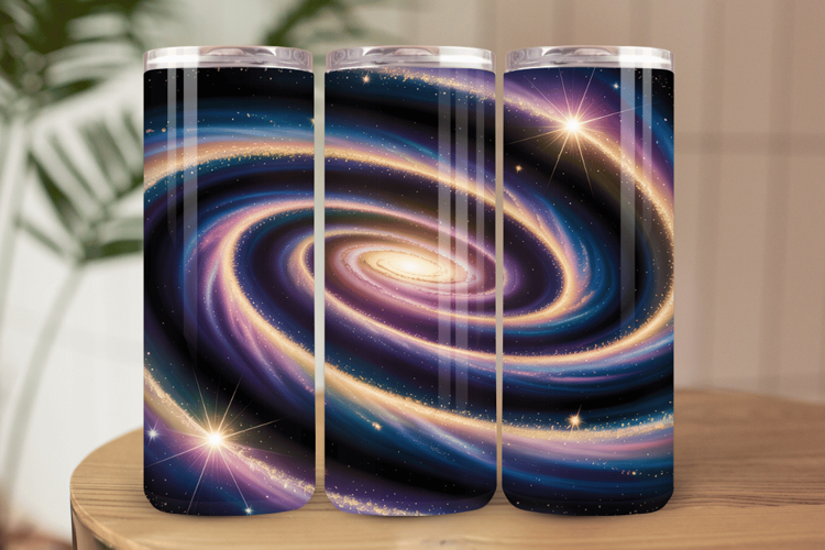 Festive Happy New Year Tumbler Wrap 2026: 20oz Skinny Tumble