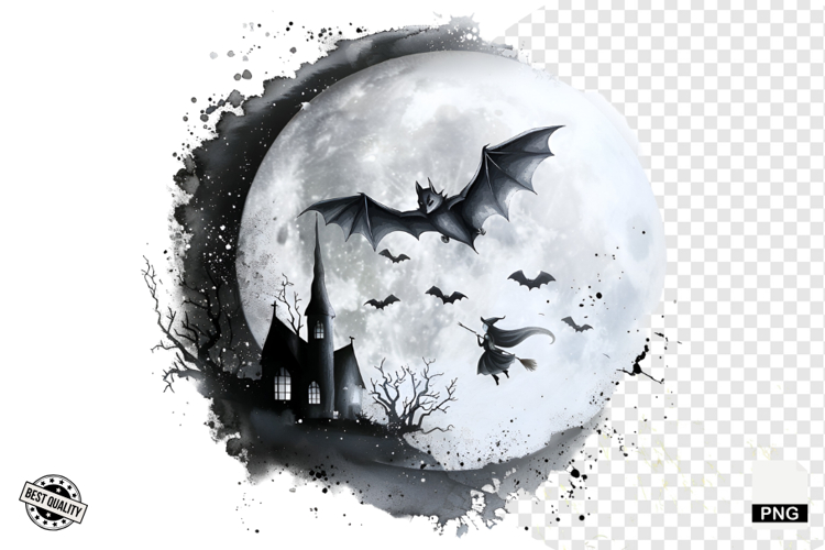 Vintage Old Halloween Clipart