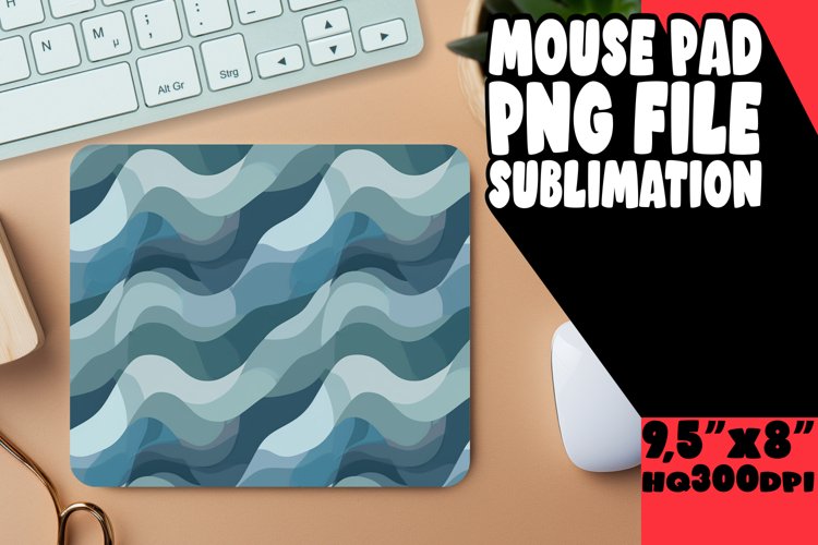 Colorful Patterns on Mousepad example image 1