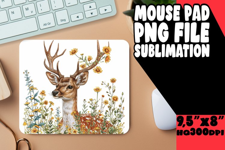Springs Boho Menagerie: Sublimation Mouse Pad Delights
