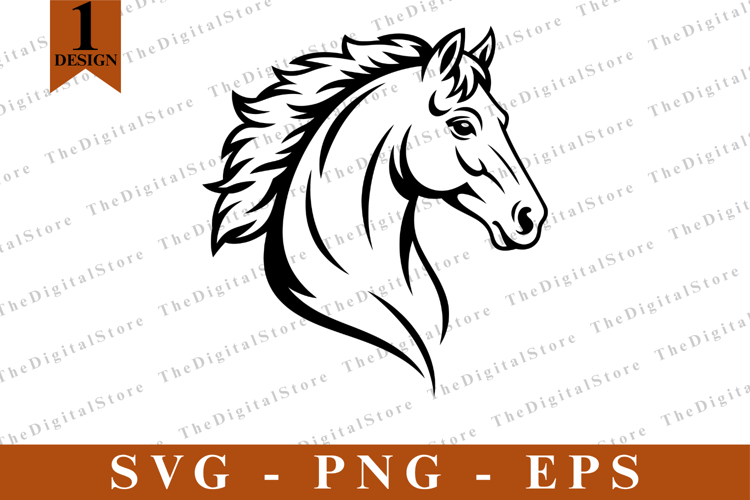 Horse Silhouette Image 4