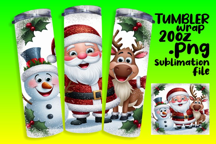 Christmas Tumbler Wrap Image 14