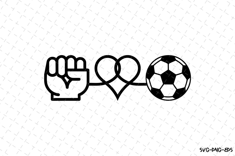 Peace Love Football Svg | Game Day Svg | Sport Svg | Svg
