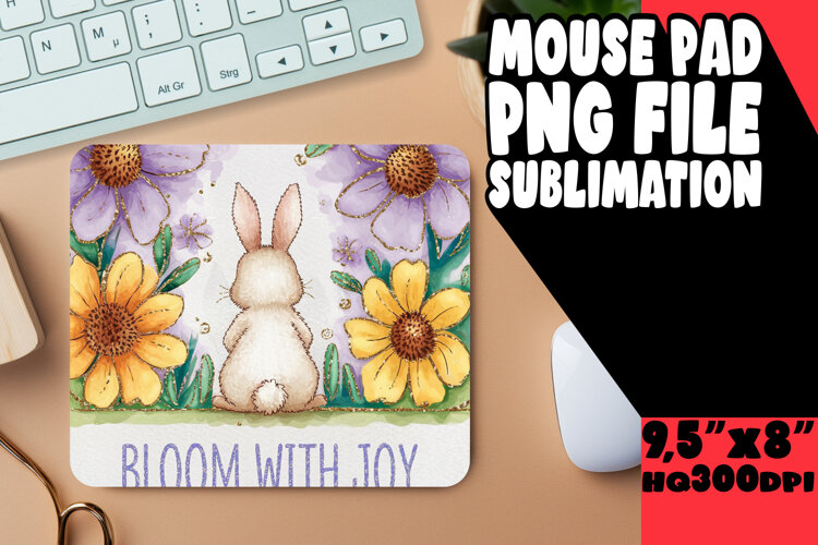 RADIANT DESK MAT PLAYFUL DESIGN, Easter example image 1