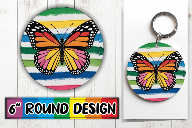 Butterfly Sublimation Designs Image 17