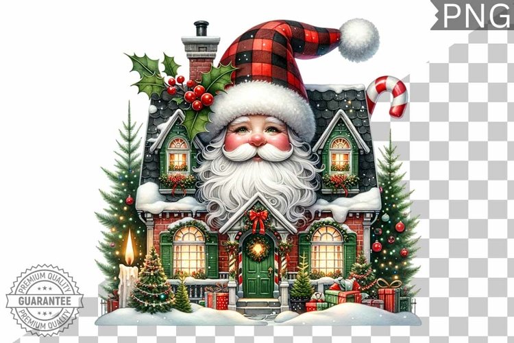 Santa Christmas Clipart Image 4