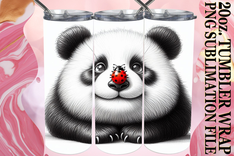 Enchanted days 20oz tumbler wrap, Cute Animals