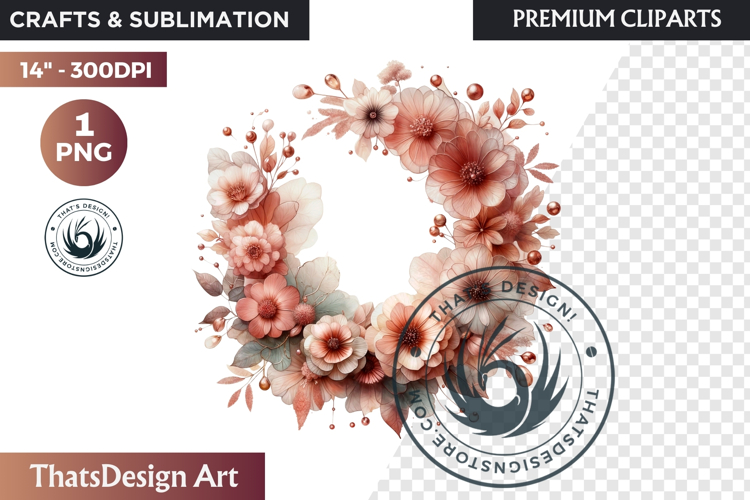 Pink Rose Clipart Image 20