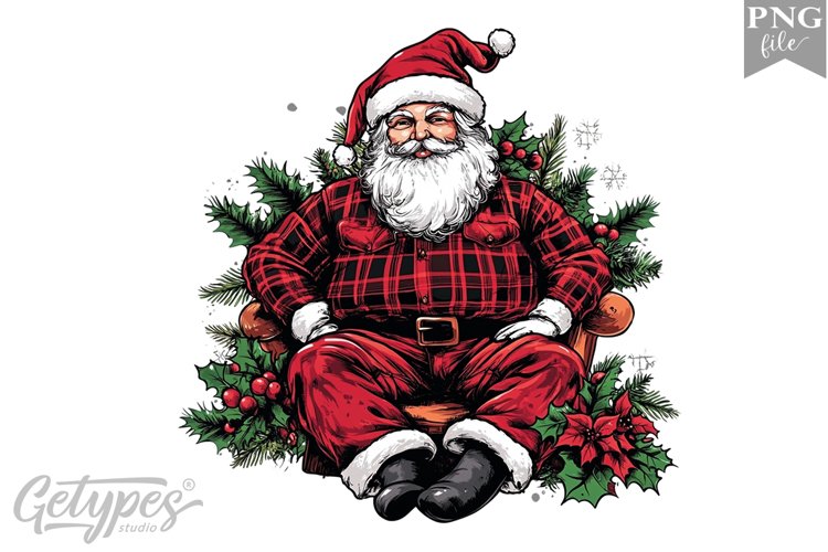 Santa Christmas Clipart Image 10