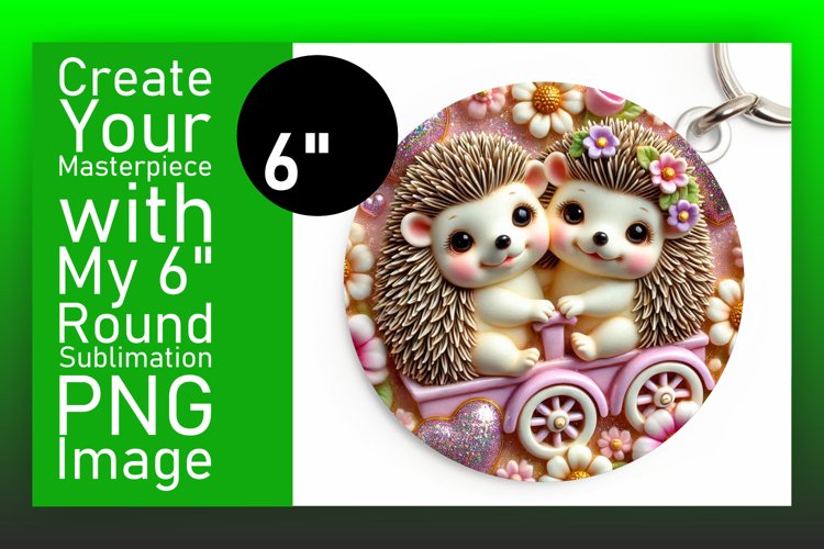 Bright Keychain Circle PNG Artwork , Sweet Animals