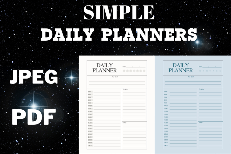 best simplest Daily planner freebie 60,free planners
