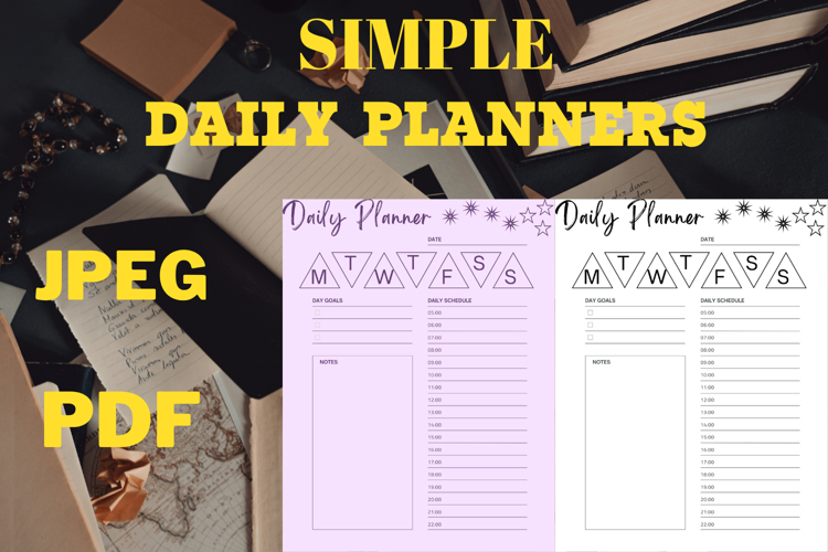 best simplest Daily planner freebie 59,free planners