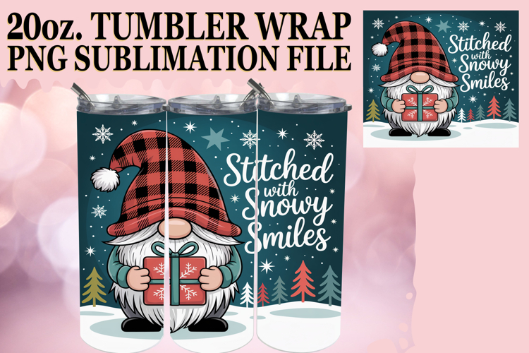 Christmas Tumbler Wrap Image 13