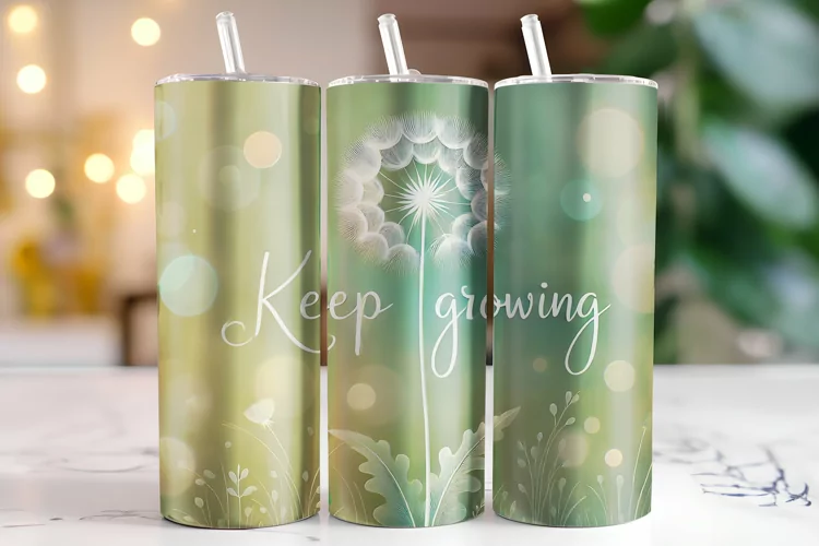 Keep growing Tumbler Wrap | Sublimation | Tumblers