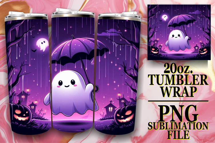 Halloween Tumbler Wrap Image 2